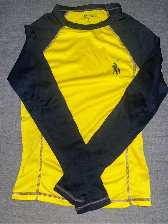 Polo Ralph Lauren Other - Boys Polo Ralph Lauren Yellow Swim Rash-guard size S